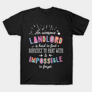 An awesome Landlord Gift Idea - Impossible to Forget Quote T-Shirt